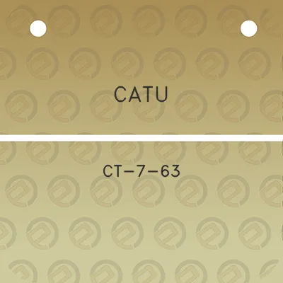 catu-ct-7-63