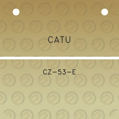 catu-cz-53-e