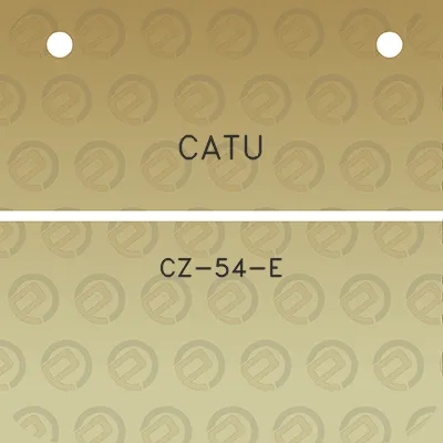 catu-cz-54-e