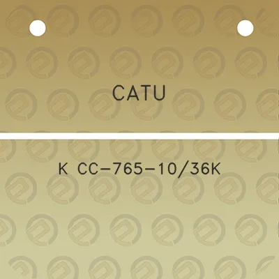 catu-k-cc-765-1036k