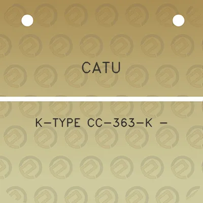 catu-k-type-cc-363-k