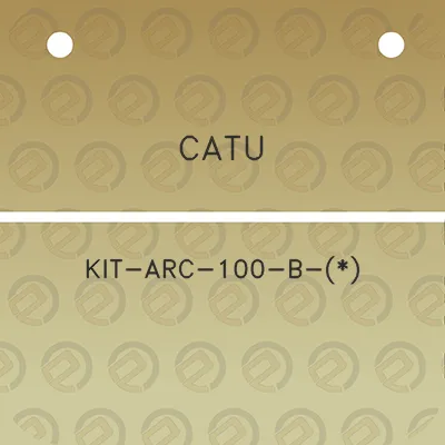 catu-kit-arc-100-b