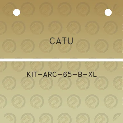 catu-kit-arc-65-b-xl