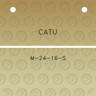 catu-m-24-16-s