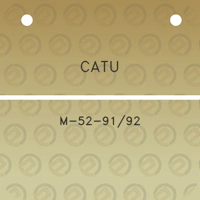 catu-m-52-9192