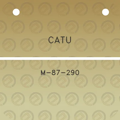 catu-m-87-290