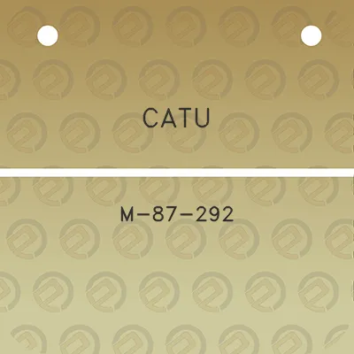 catu-m-87-292