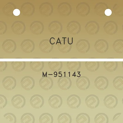 catu-m-951143