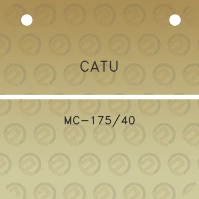 catu-mc-17540