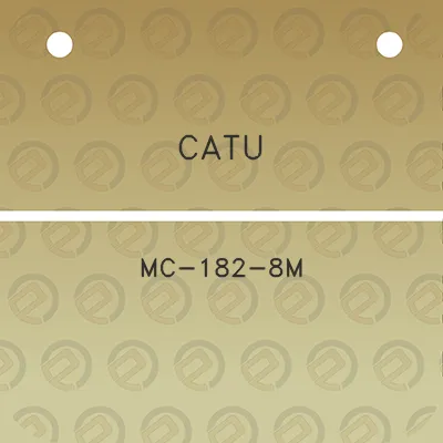 catu-mc-182-8m