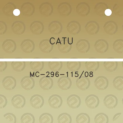 catu-mc-296-11508