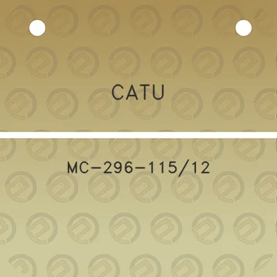 catu-mc-296-11512