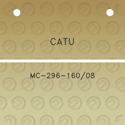 catu-mc-296-16008