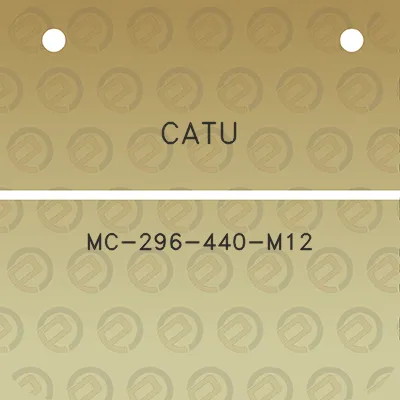 catu-mc-296-440-m12