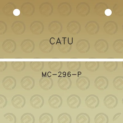 catu-mc-296-p