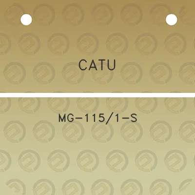 catu-mg-1151-s