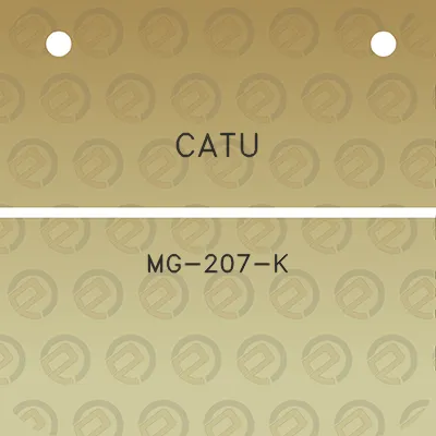 catu-mg-207-k