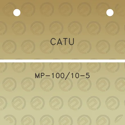 catu-mp-10010-5