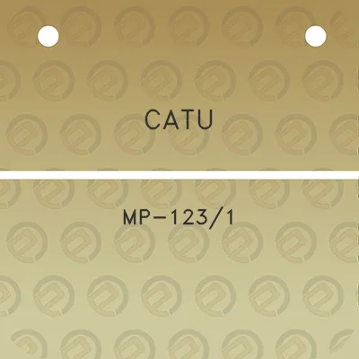 catu-mp-1231