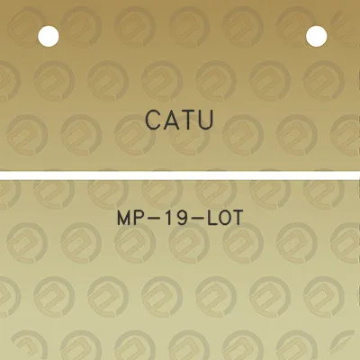 catu-mp-19-lot