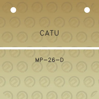 catu-mp-26-d