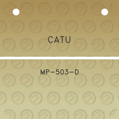 catu-mp-503-d