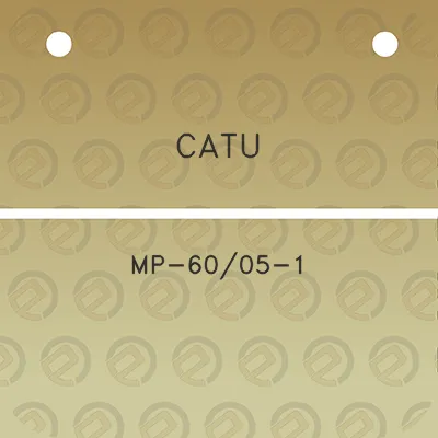 catu-mp-6005-1