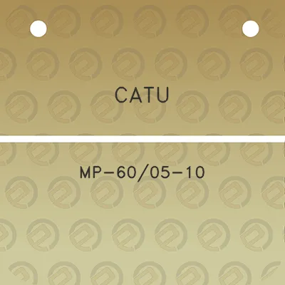 catu-mp-6005-10