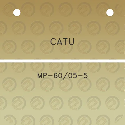 catu-mp-6005-5