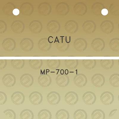 catu-mp-700-1