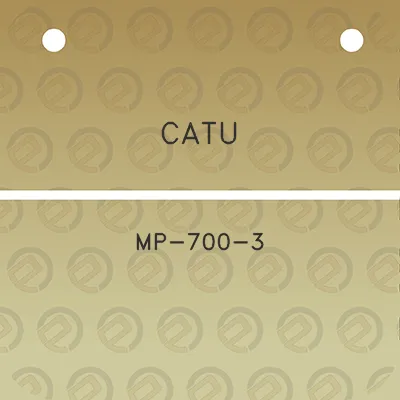 catu-mp-700-3