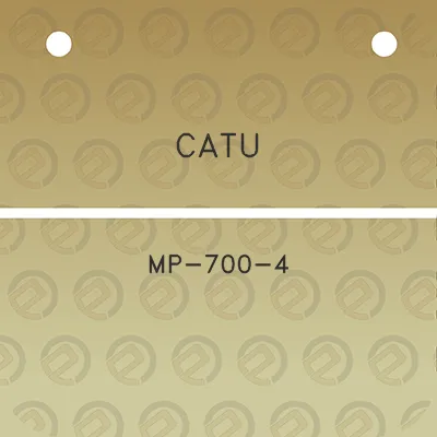 catu-mp-700-4