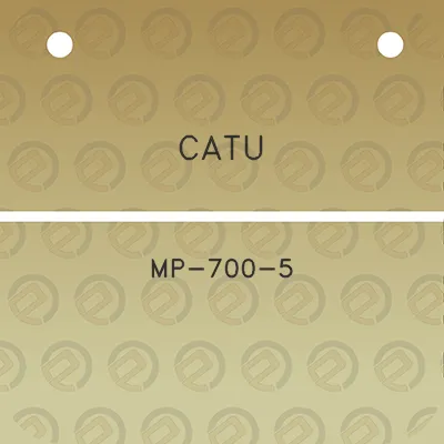 catu-mp-700-5