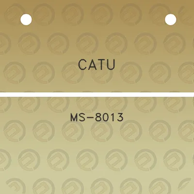 catu-ms-8013