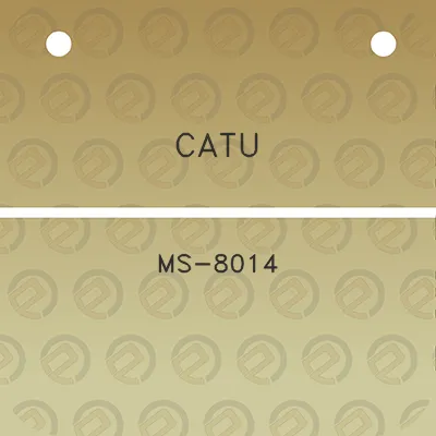 catu-ms-8014