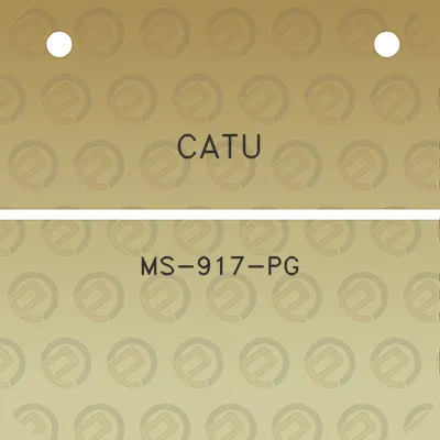 catu-ms-917-pg