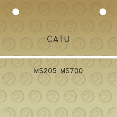 catu-ms205-ms700