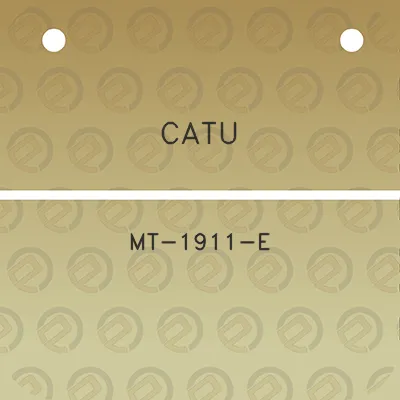 catu-mt-1911-e