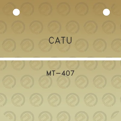 catu-mt-407