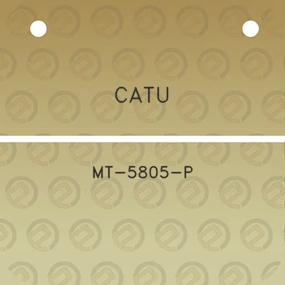 catu-mt-5805-p