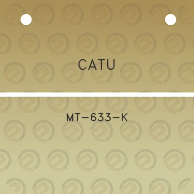 catu-mt-633-k