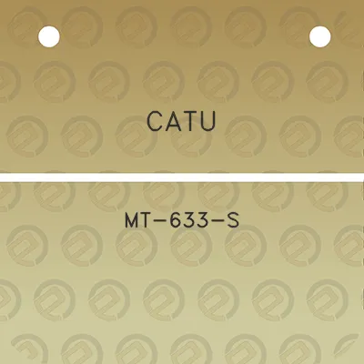 catu-mt-633-s