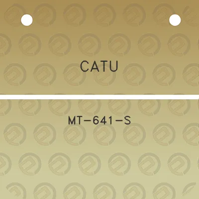 catu-mt-641-s