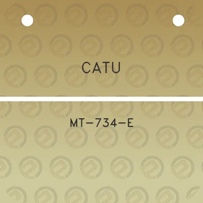 catu-mt-734-e