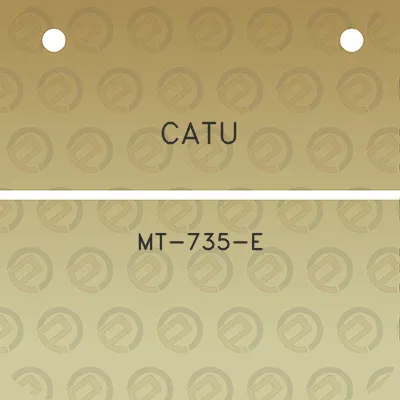 catu-mt-735-e