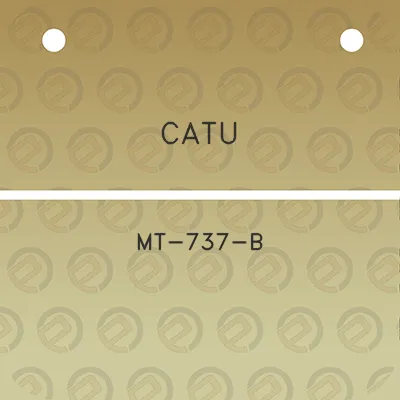 catu-mt-737-b