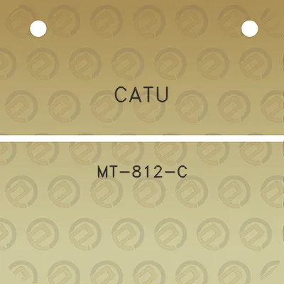 catu-mt-812-c