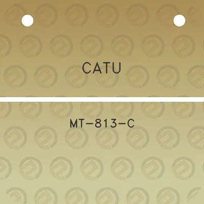 catu-mt-813-c