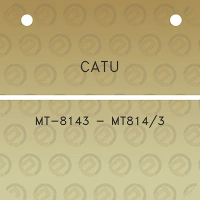 catu-mt-8143-mt8143