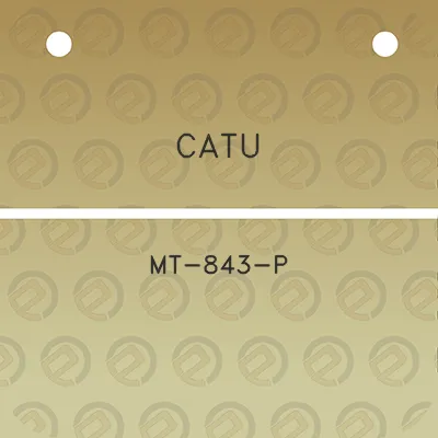 catu-mt-843-p